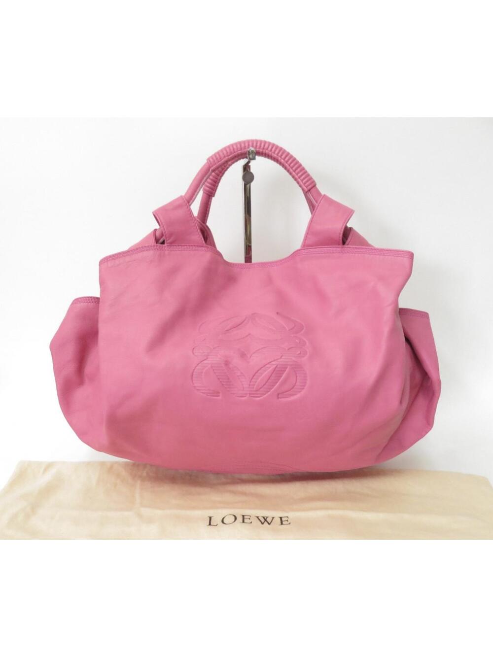 Auth Loewe Anagram Nappa Aire Leather #292804L48B